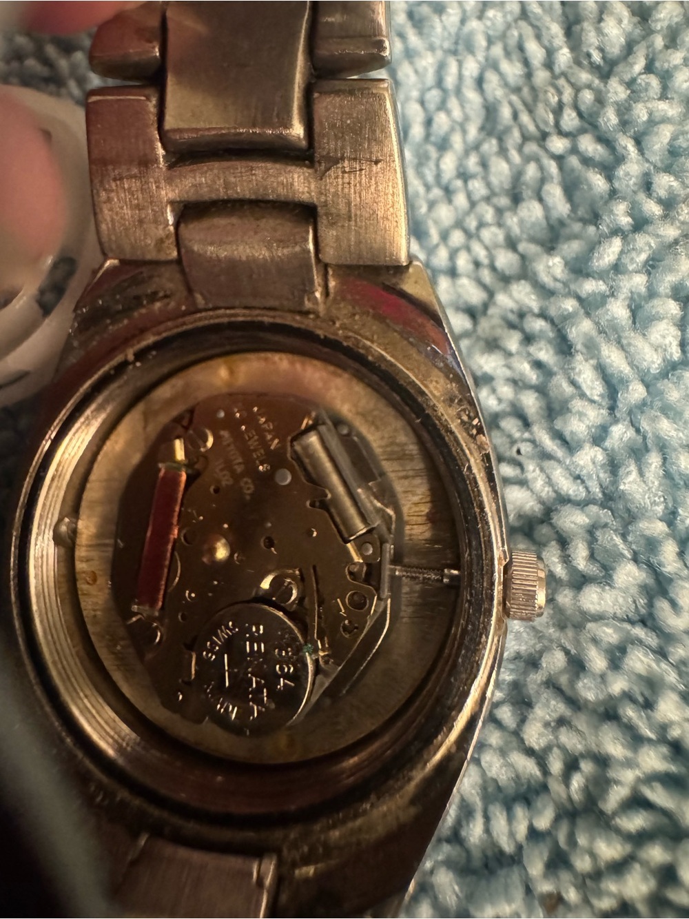 Fossil Silver Stainless Steel Day Date Watch with White Dial - Picture 13 of 13